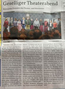 Zeitung Furz mit Folgen